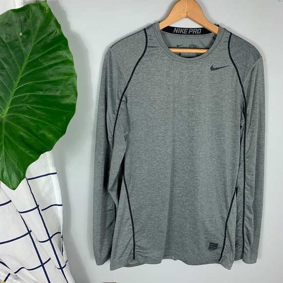 Nike Other - Nike Men's Pro Training Long Sleeve Shirt Size S